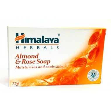 HIMALAYA mydło migdałowo różane 75g
