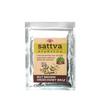 SATTVA HENNA SAC NUT BROWN 10G