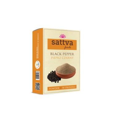 SATTVA FOODS SP. BLACK PEPPER PWD 100G