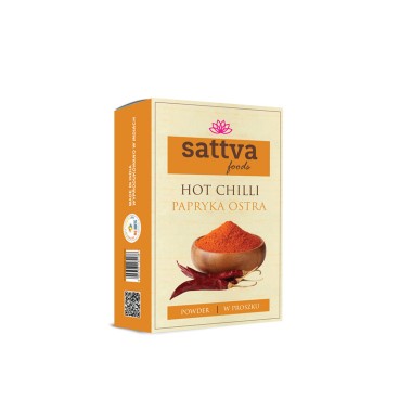 SATTVA FOODS SP. HOT CHILLI POWDER 100G
