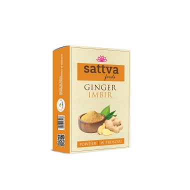 SATTVA FOODS SP. GINGER POWDER 100G