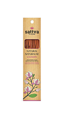 SATTVA INCENSE CHAMPA 30G NATURAL