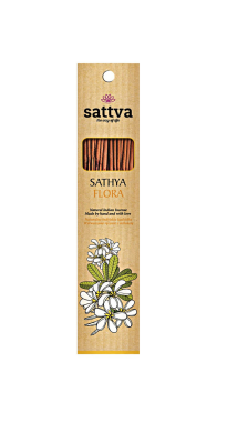SATTVA INCENSE SATHYA FLORA 30G