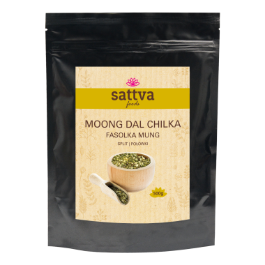 SATTVA FOODS DAL MOONG CHILKA 500G