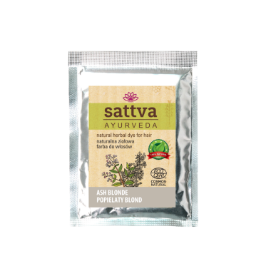 SATTVA HENNA SAC ASH BLONDE 10G