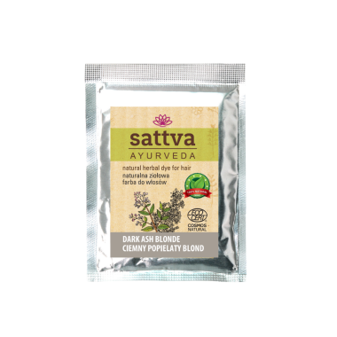 SATTVA HENNA SAC DK. ASH BLONDE 10G