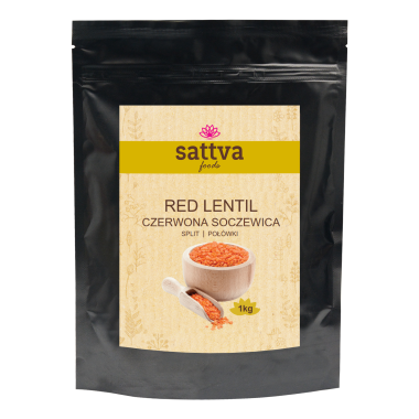 SATTVA FOODS DAL RED LENTIL 1KG