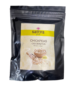 SATTVA FOODS CHICKPEAS 500G