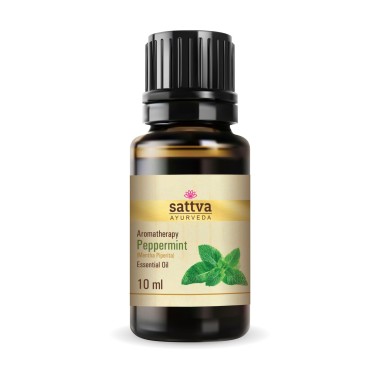 SATTVA ESSENTIAL PEPPERMINT OIL 10ML