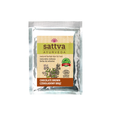 SATTVA HENNA SAC CHOCLATE BROWN 10G