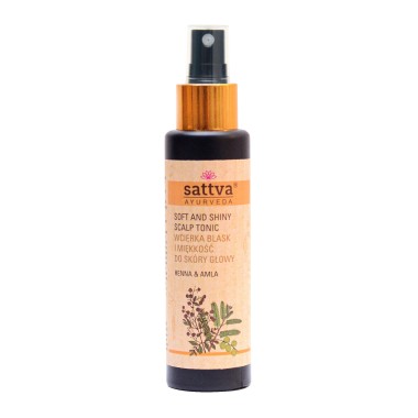 SATTVA HAIR TONIC HENNA & AMLA 100 ML