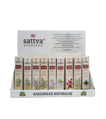 SATTVA INCENSE KARTON STAND/STOJAK