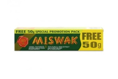 DABUR PASTA DO ZĘBÓW MISWAK 120+50 ML