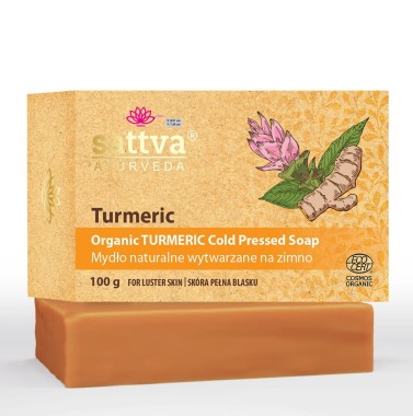 SATTVA ORGANIC SOAP TURMERIC 100G
