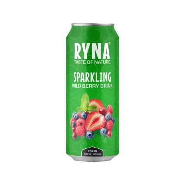 RYNA SPARKLING WILD BERRY DRINK 250ML