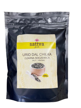 SATTVA FOODS DAL URID CHILKA 500G