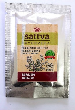SATTVA HENNA SAC BURGUNDY 10G