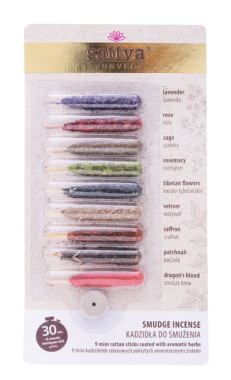 SATTVA INCENSE SMUGE 9szt