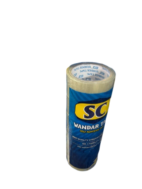 TAPE (7,62CM X 50M) 1PCS TRANSP