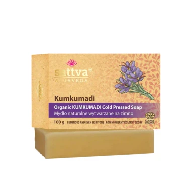 SATTVA ORGANIC SOAP KUMKUMADI 100G