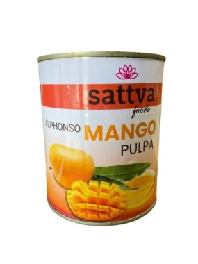 SATTVA FOODS ALPHONSO MANGO PULP 850G