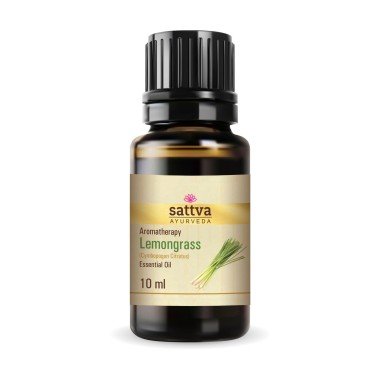 SATTVA ESSENTIAL LEMONGRASS OIL 10ml