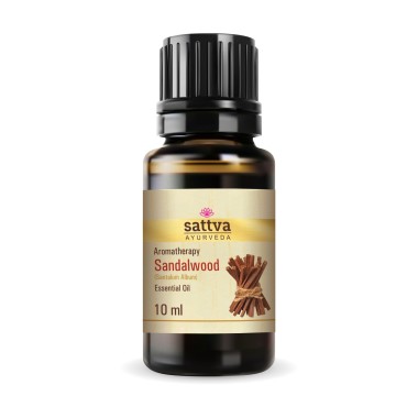 SATTVA ESSENTIAL SANDALWOOD OIL 10ml