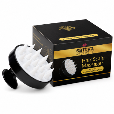 SATTVA SCALP MASSAGER BLACK 1 PCS