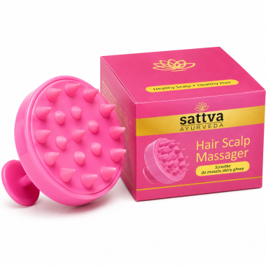 SATTVA SCALP MASSAGER PINK 1 PCS